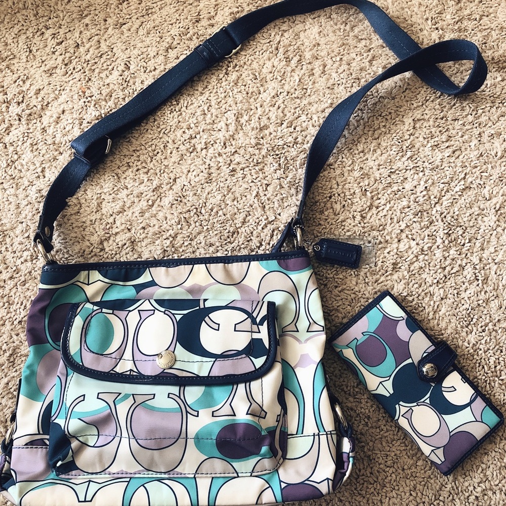 Coach crossbody & wallet